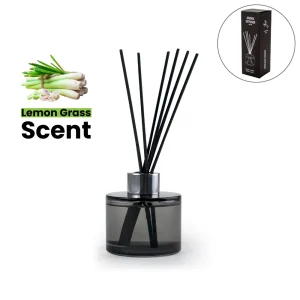 Aroma Reed Diffuser with Lemon Grass Scent 100ml & 6 Pcs Sticks