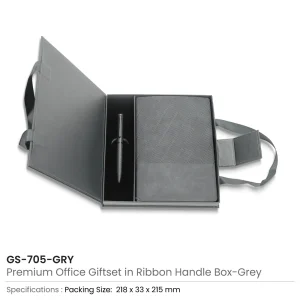 Premium Office Gift Sets in Magnetic Clasp Closure & Ribbon Handle Box - Image 5
