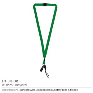 Lanyards with Crocodile Hook, Mobile Holders & Safety Lock - Image 10