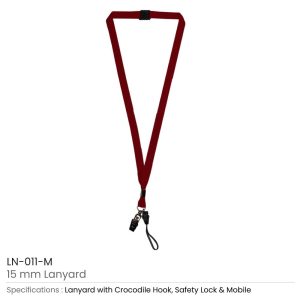 Lanyards with Crocodile Hook, Mobile Holders & Safety Lock - Image 12