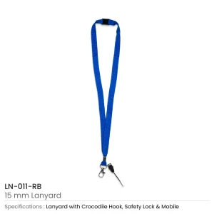 Lanyards with Crocodile Hook, Mobile Holders & Safety Lock - Image 6