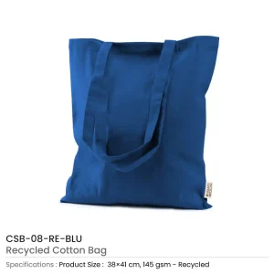 Recycled Cotton Bags, Durable Long Strap - Image 15